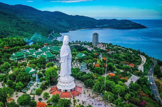 Monkey mountain-Huge Lady Buddha-Marble mountains & Am Phu caves - Marble Mountains and its cave-temple system