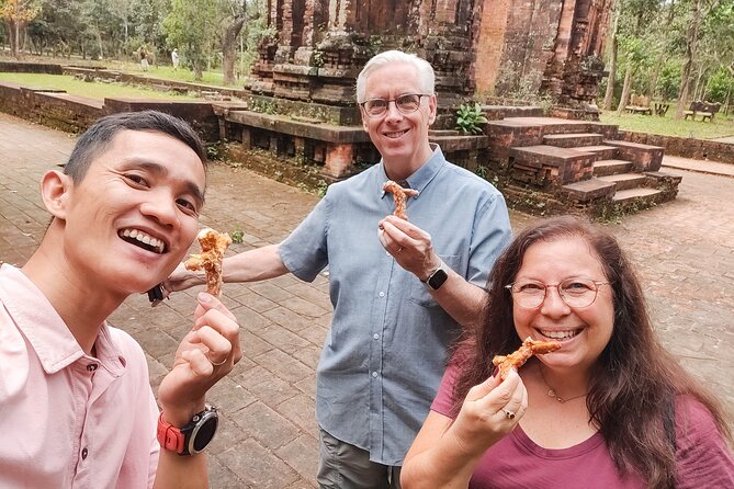 My Son Early Access Tour at Opening - Meeting Nguyen: a guide who speaks Champa, not just facts