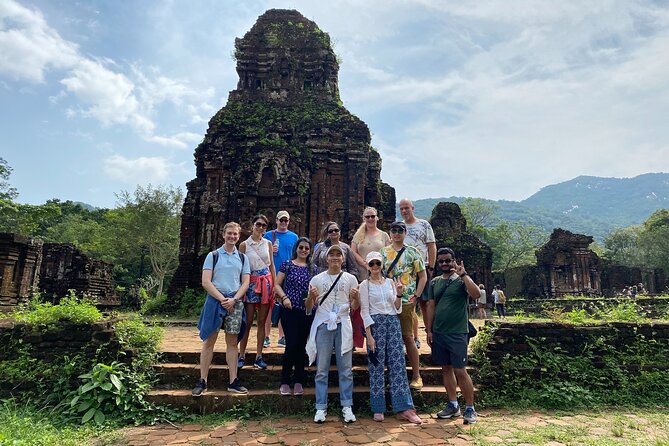 My Son Sanctuary Early Morning Tour 6 am w Banh my and Coffee - How the guide turns stone piles into Cham stories