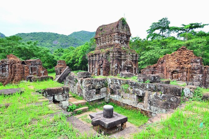 My Son sanctuary half day private Tour - Walking the red brick towers in a cool jungle valley