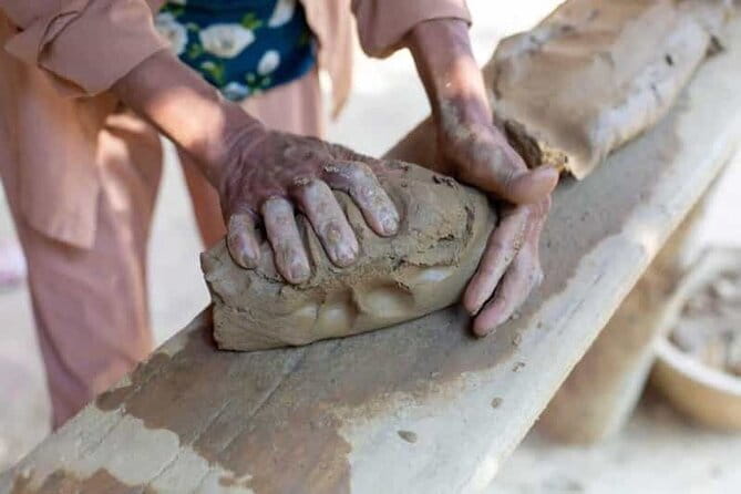 Pottery Making with the Locals in Thanh Ha Village - Xuan My Communal House and Nam Dieu Temple: a quiet self-guided add-on