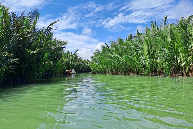 Private Hoi An City tour -Basket Boat Ride in the Coconut forest - Cua Dai Bridge to Cam Thanh: the coconut village start