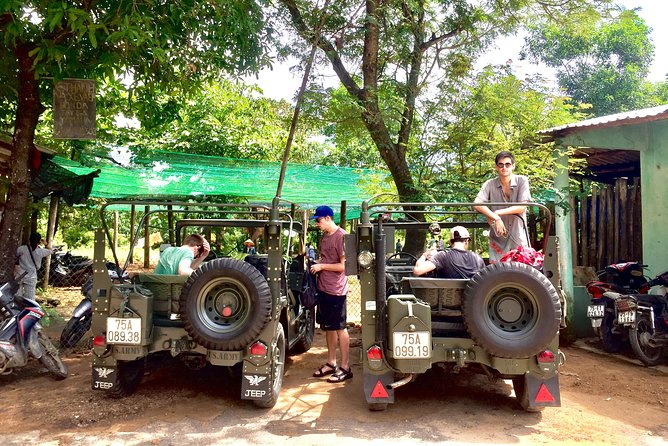 PRIVATE JEEP TOUR: From Hoi An, Danang To Hue via Haivan Pass - Marble Mountains (Water Mountain) and the five-elements story