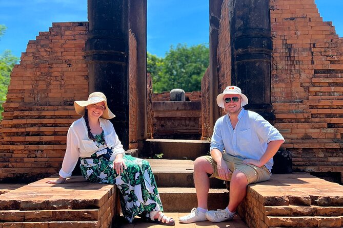 PRIVATE My Son Holy Land Tour: Adventure on Vespa or Motorbike - My Son Sanctuary: Temples, Shiva, and War-Era Impact
