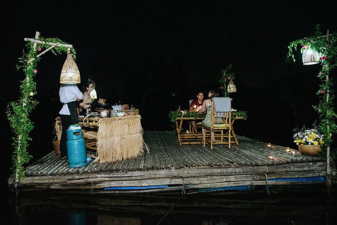 Romantic Dinning On The Bamboo Raft - Service that goes beyond dinner, especially for proposals