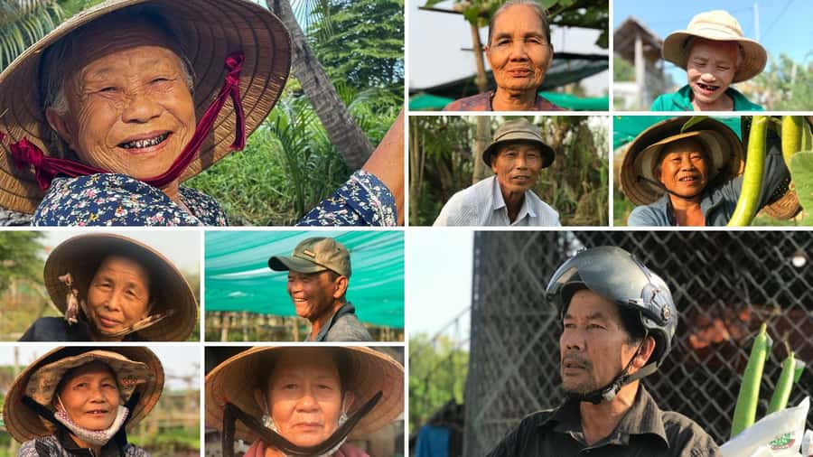 Rural Cycle, Market Tour, Basket Boat & Organic Farm Cooking - Organic farming you do hands-on: manure, organic pesticides, soil work
