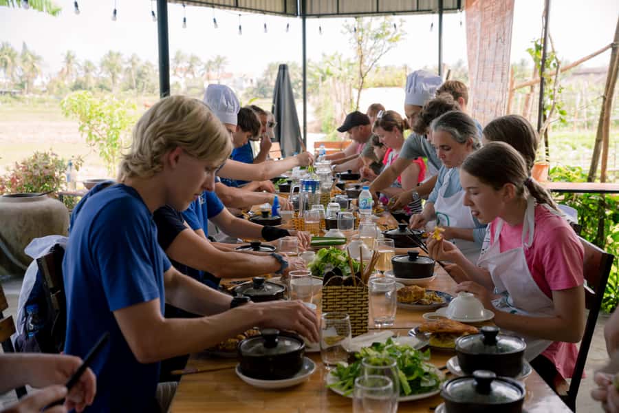 Rural Cycle, Market Tour, Basket Boat & Organic Farm Cooking - What this day includes (and what to bring)