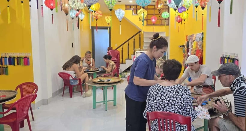 The Lantern Lady: Traditional Lantern Class in Old Town - Take-home reality: folding your lantern for backpack travel