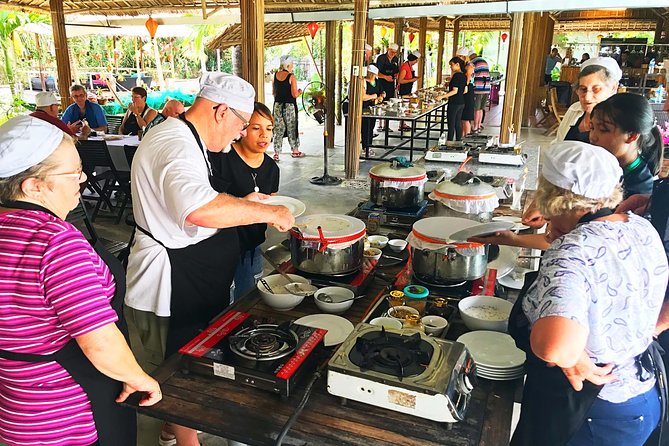 Traditional Cooking Class with Basket Boat Ride and market Tour - The basket boat ride: short, fun, and very Hoi An