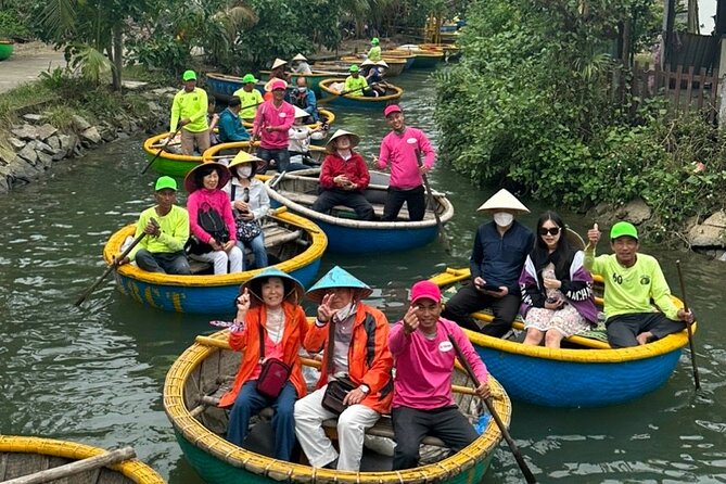 Vegetarian Cooking Class and Basket Boat Activity - The bamboo basket boat ride through water palm channels (and what you’ll actually do)