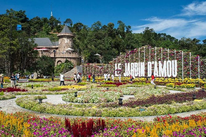 Vietnam Golden Bridge - Ba Na Hills Day Tour from Da Nang or Hoi An - Sun World Ba Na Hills foothills at 09:30: check-in and Golden Bridge photo time