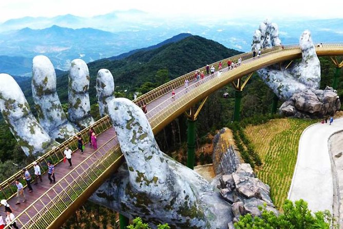 Vietnam Golden Bridge - Ba Na Hills Day Tour from Da Nang or Hoi An - Cable car and the climbing train: the rides that define the day